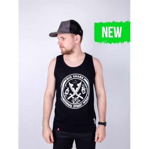 Майка Big Shark - Swords Original, Black